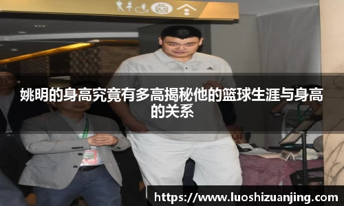 姚明的身高究竟有多高揭秘他的篮球生涯与身高的关系